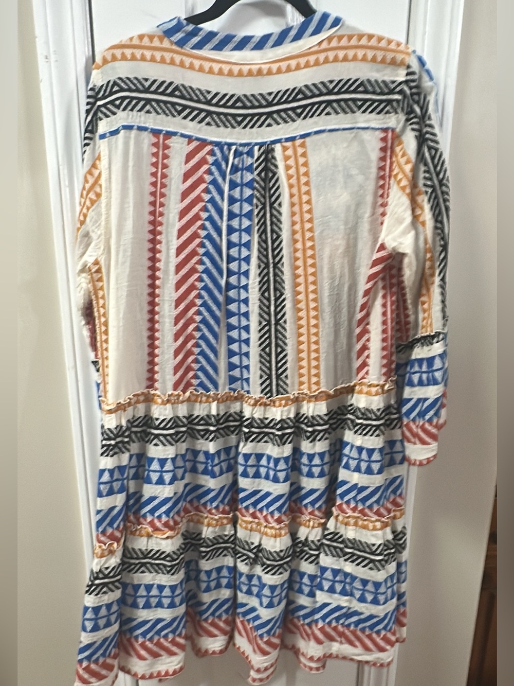 Anthropologie devotion NWT ELLA Multi Pattern Boho Midi. (Mix31) - Picture 3 of 6